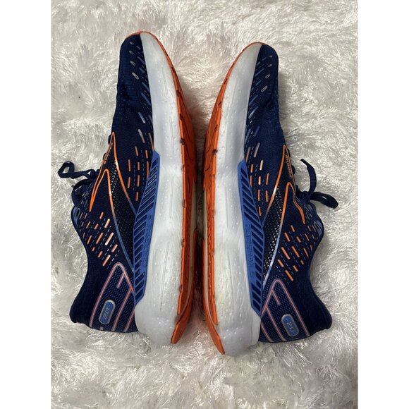 Brooks Glycerin GTS 20 Men’s Running Shoe,‎ in the Blue Depths Orange Size 10.5 main image 5